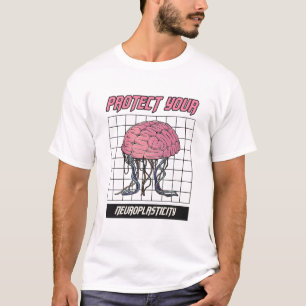 神経可塑性を守り認知機能を維持 Tシャツ