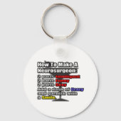 神経外科医を作る方法 キーホルダー (正面)