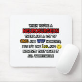 神経外科医…OMG WTFロール マウスパッド (マウス)