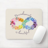 神経多様性が美しい マウスパッド (マウス)