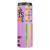 神経多様性のある姉妹へのトリビュート タンブラー (裏面)