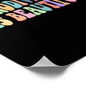 神経多様性は美しい自閉症意識 ポスター (角)