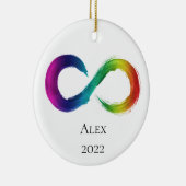 神経多様性オーナメント(名前) セラミックオーナメント (右)