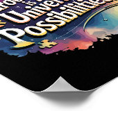 神経多様性宇宙の可能性宇宙Aut ポスター (角)