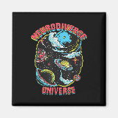 神経多様性宇宙ニューロダイバーシティがAdhdを受け入れる マグネット (正面)