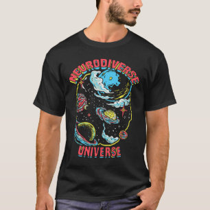 神経多様性宇宙ニューロダイバーシティがAdhdを受け入れる Tシャツ