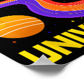 神経多様性宇宙ニューロダイバーシティ自閉症A ポスター (角)