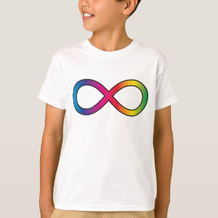 神経多様性無限大記号 Tシャツ