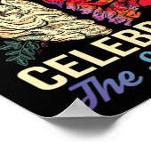 神経多様性祝Aのスペクトル自閉症 ポスター (角)