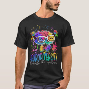 神経多様性脳自閉症啓発ASD ADHD Spe Tシャツ