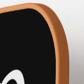 神経多様性自閉症受容虹ボタン ピックルボールラケット (左詳細)