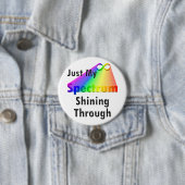 神経多様性輝くを通じたスペクトル 缶バッジ (インサイチュ)