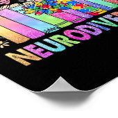 神経多様性違うは美しい自閉症に気付く ポスター (角)