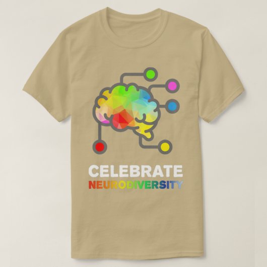 神経多様性3 Tシャツ (デザイン正面)