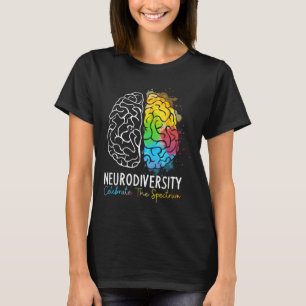 神経多様性 – 自閉症スペクトルAsd Adhd Rainbow Tシャツ