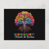 神経多様祝性自閉症 ポストカード (正面)