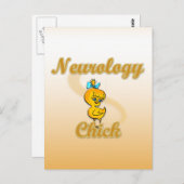 神経学の女性 ポストカード (正面/裏面)