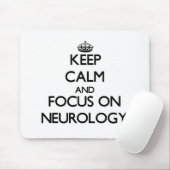 神経学の平静そして焦点を保って下さい マウスパッド (マウス)