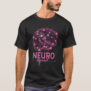 神経学ニューロナースニューロテックニューロスクワッド1 Tシャツ