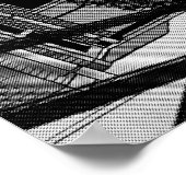 神経学的にあなたの(黒と白)ポスター ポスター (角)