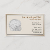 神経学者の名刺 名刺 (正面)