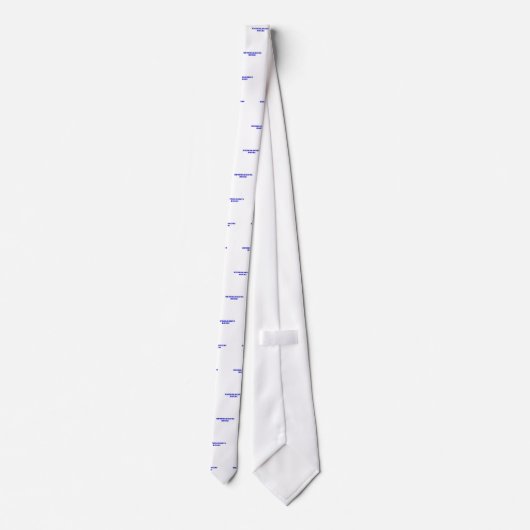 神経学者の石 ネクタイ (裏面)