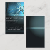 神経学者の私用医院の医者人体カード 名刺 (正面/裏面)