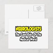 神経学者…クール医学界の子ども ポストカード (正面/裏面)