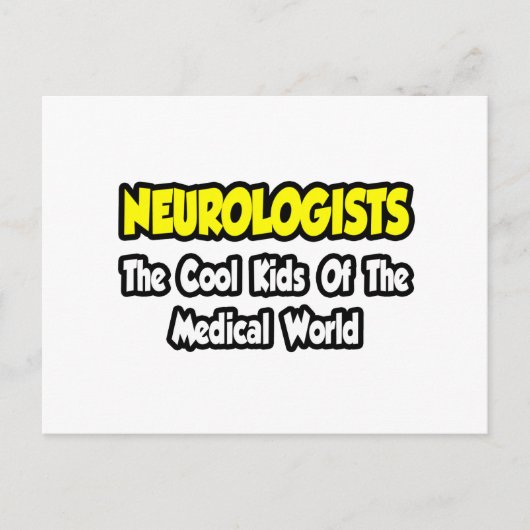 神経学者…クール医学界の子ども ポストカード (正面)