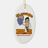 神経学者 セラミックオーナメント (右)