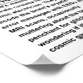 神経学者 ポスター (角)