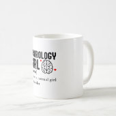 神経学 コーヒーマグカップ (正面右)