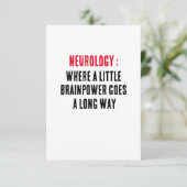 神経学:小さな脳力が長く行く場所 サンキューカード (スタンド正面)