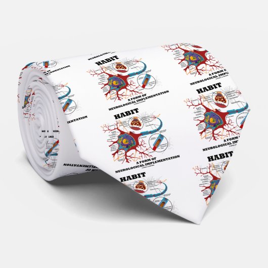 神経実装ニューロンの型枠に習熟する ネクタイ (ロール)