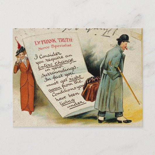 神経専門医アドバイス変化ライフスタイル ポストカード (正面)