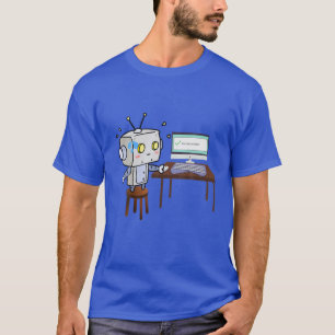 神経性ロボット Tシャツ