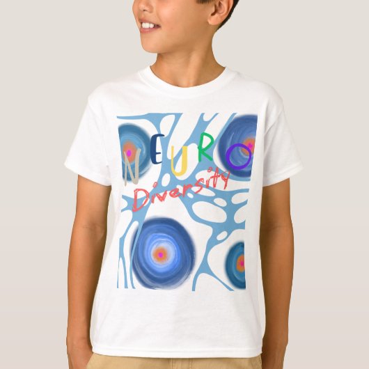 神経性自閉症アスペルガー感覚 Tシャツ (正面)