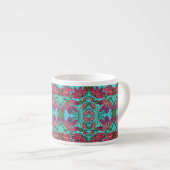 神経春の花水彩画 エスプレッソカップ (正面右)