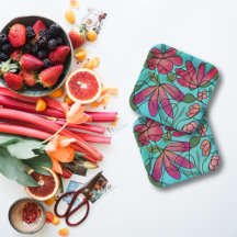 神経春の花水彩画