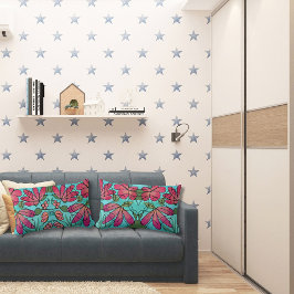 神経春の花水彩画 ランバークッション