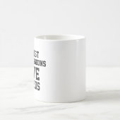 神経最高の外科医はひげがある コーヒーマグカップ (中央)