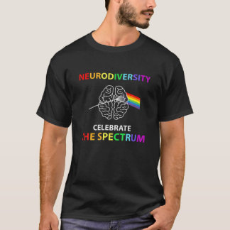 神経異祝常性自閉症ライ Tシャツ