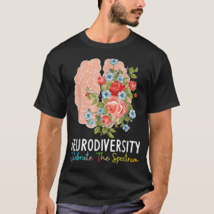神経異祝様性スペクトルADHD脳A Tシャツ