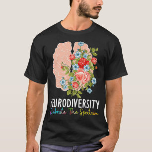神経異祝様性スペクトルADHD脳A Tシャツ