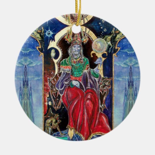 神経症患者 セラミックオーナメント (正面)