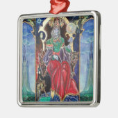 神経症患者 メタルオーナメント (左)