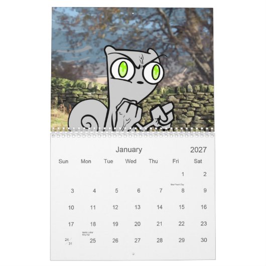 神経症的にあなたの2013カレンダー カレンダー (1月 2027)