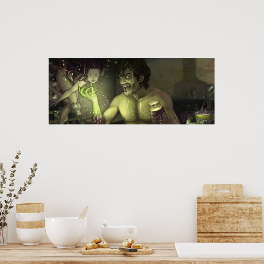 神経症 ポスター (キッチン)