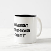 神経発散性および高焦点マグカップ ツートーンマグカップ (正面右)