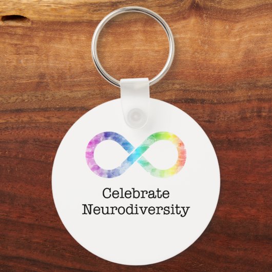 神経祝多様性 キーホルダー (正面)